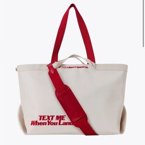 NWT Beis lonely ghost tote